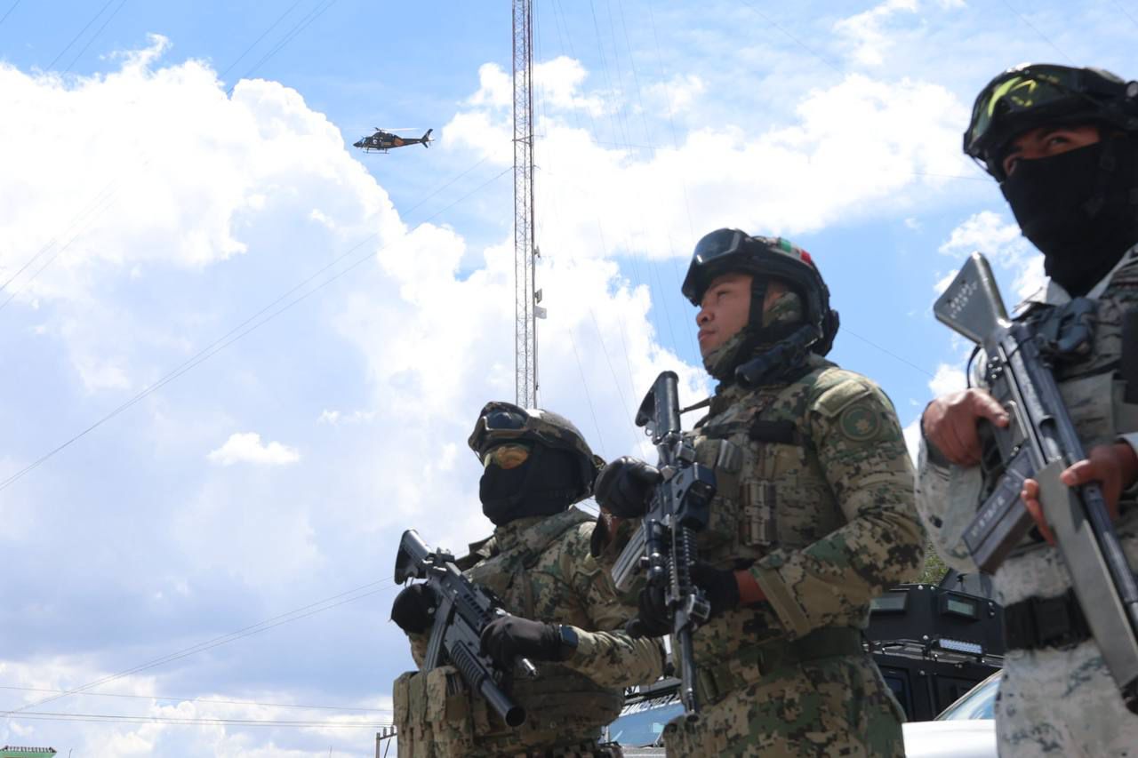 Seis hombres armados fueron detenidos mediante operativo interinstitucional Tecamachalco