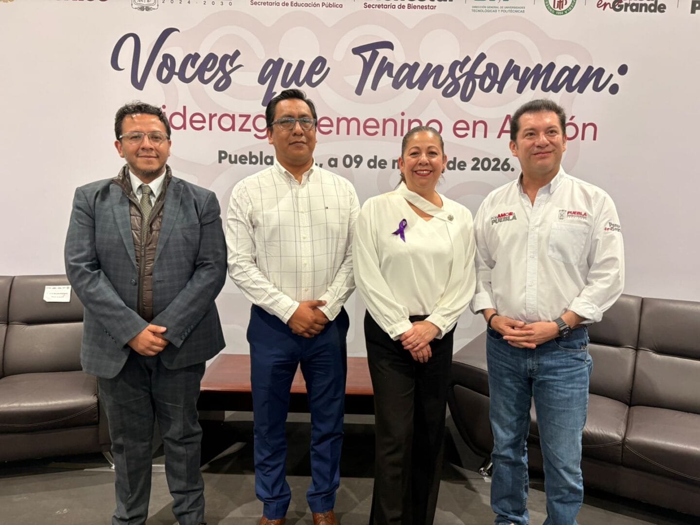 Universidad Tecnológica de Puebla impulsa liderazgo y reflexión femenina entre estudiantes