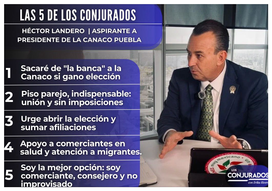 Las 5 de Los Conjurados con Héctor Landero