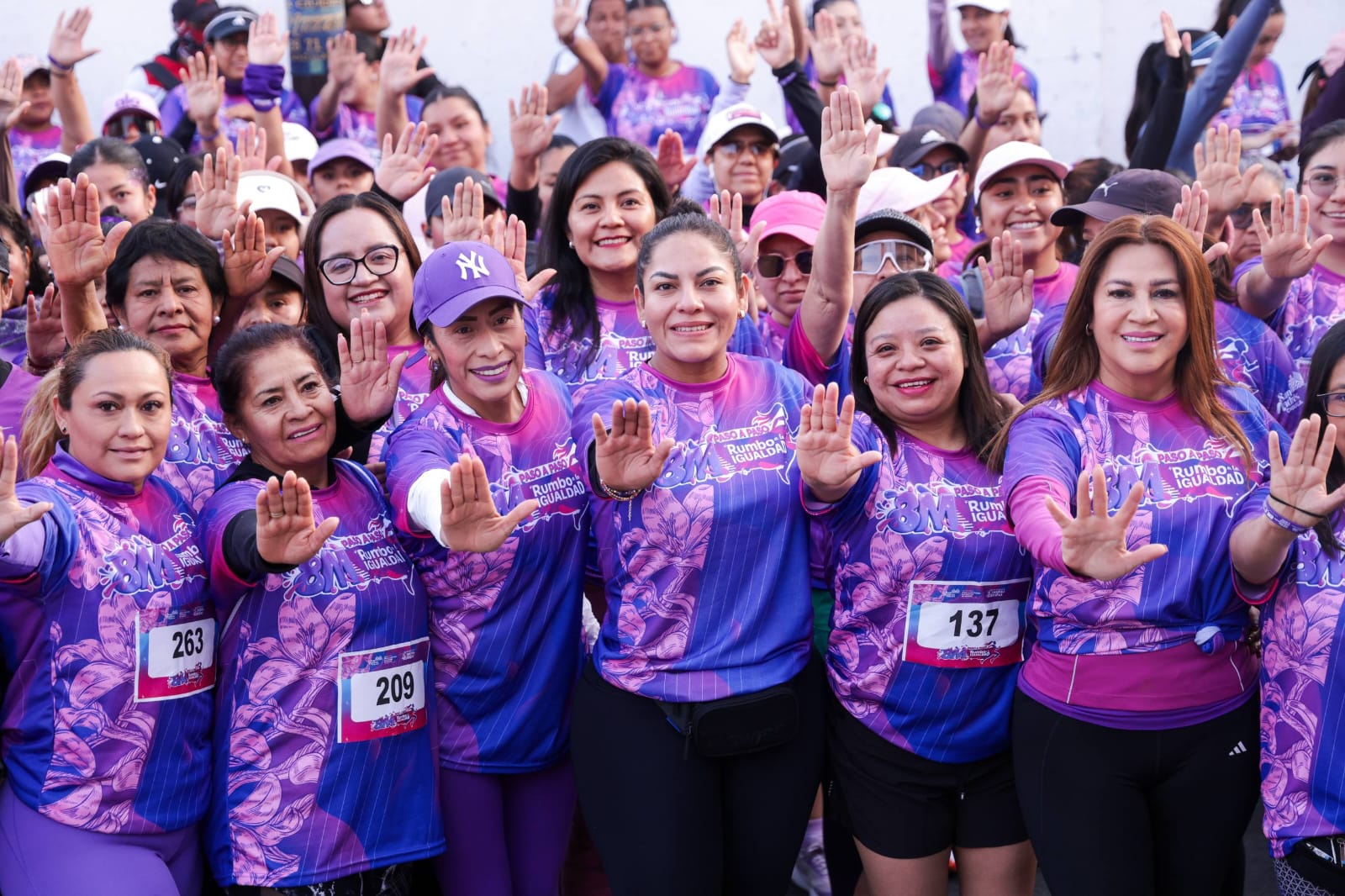 En el marco del 8M Lupita Cuautle reafirma compromiso por la igualdad de las mujeres