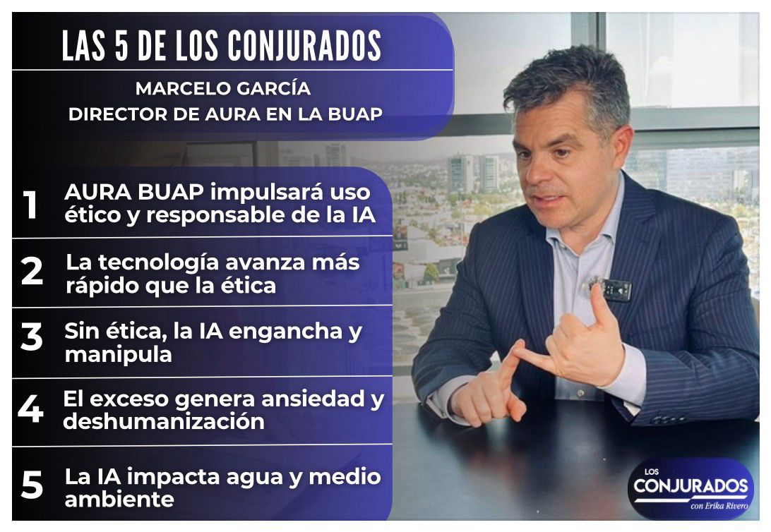 Las 5 de Los Conjurados con Marcelo García Almaguer