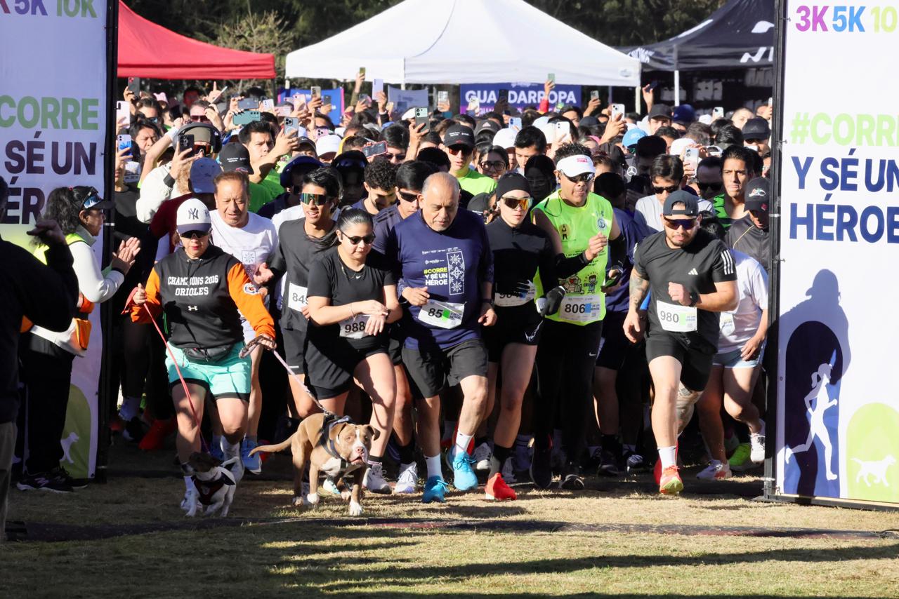 Gobierno del Estado impulsa carrera solidaria, promueve deporte y donación de vida