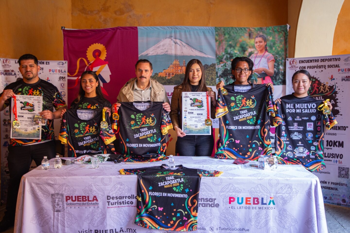 Impulsa Secretaría de Desarrollo Turístico trail con causa de Zacapoaxtla