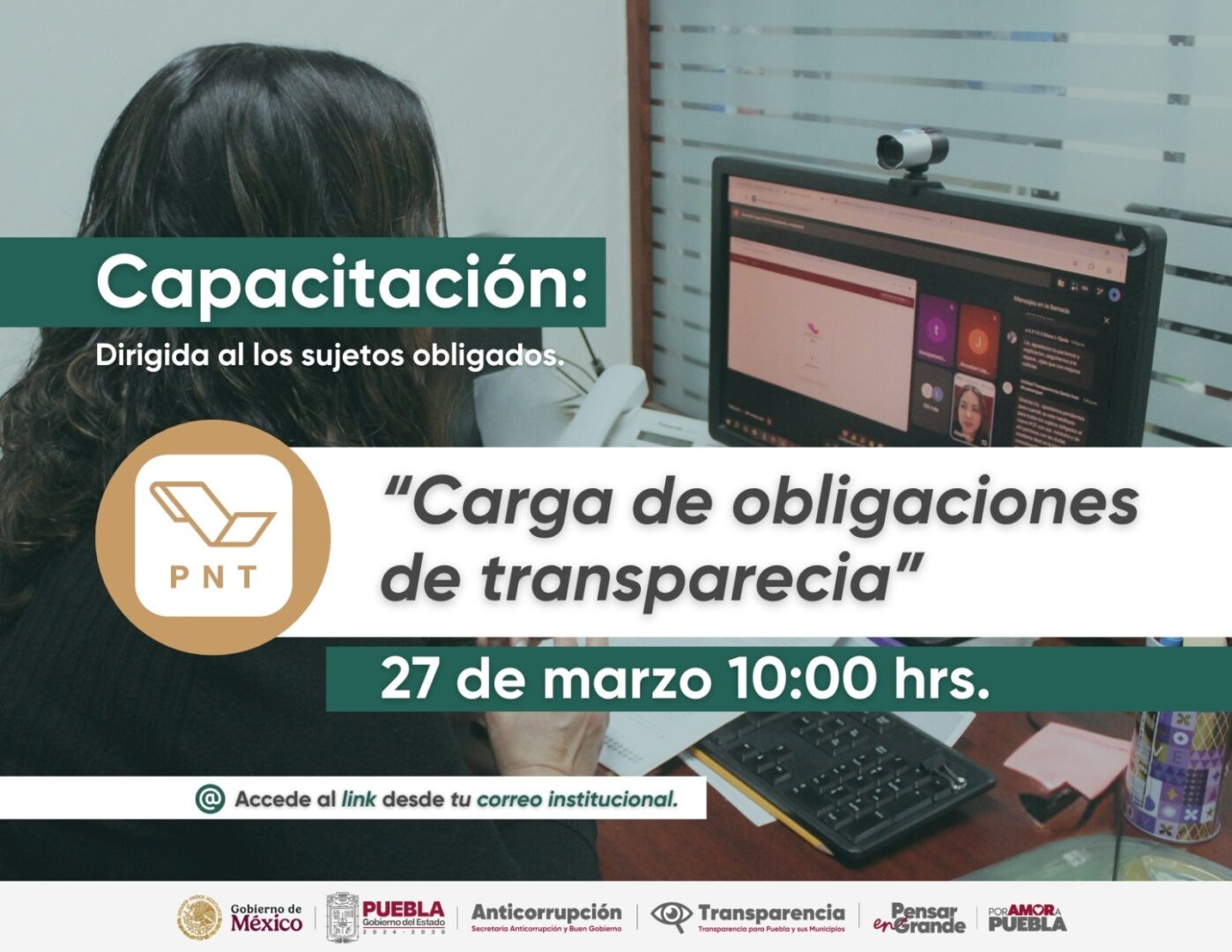 Gobierno de Puebla impulsa cultura de transparencia y rendición de cuentas