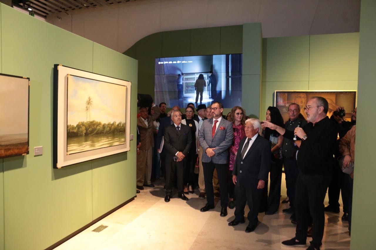 Puebla impulsa democratización de la cultura con exposición de Santiago Carbonell