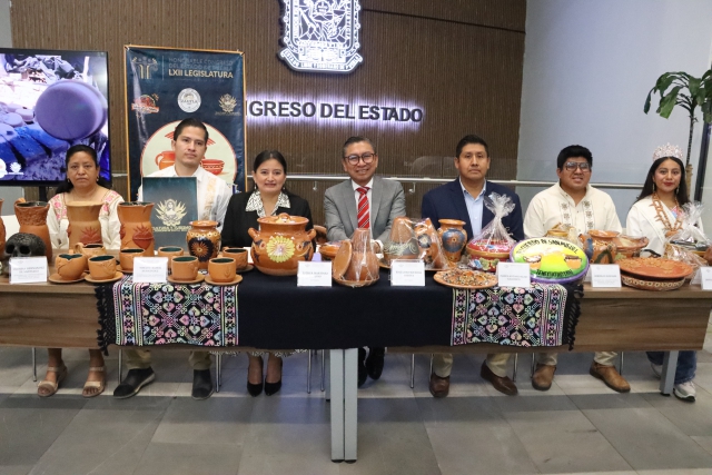 Promueven en el Congreso del Estado la Feria Artesanal de San Miguel Tenextatiloyan
