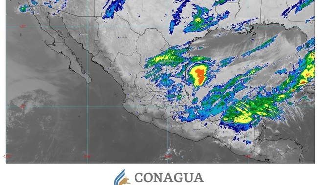 Debido al frente frío 41 se prevén lluvias torrenciales en diversas partes de la República Mexicana