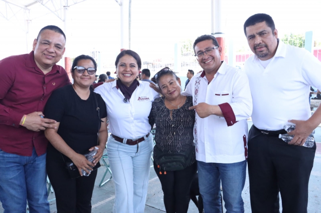 Pável Gaspar impulsa el desarrollo de la Mixteca poblana con gestión de Obra Comunitaria y diálogo social