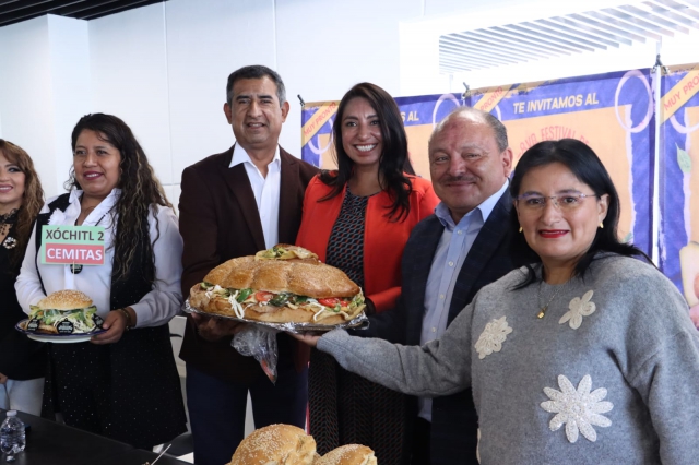 Congreso del Estado impulsa la promoción de la gastronomía local con el 8.º Festival de la Cemita Poblana
