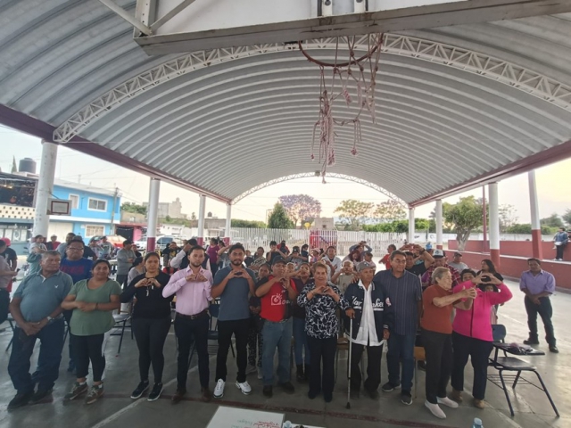 Impulsa la diputada Modesta Delgado bienestar en la región de Atlixco