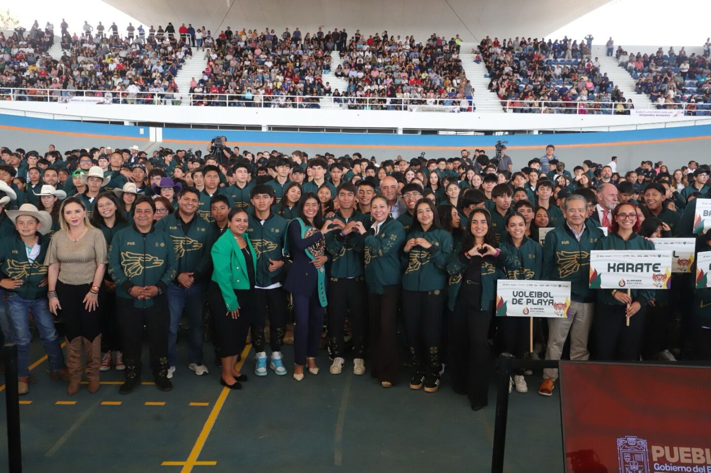 Campeonas y campeones poblanos por la gloria de la Olimpiada Nacional CONADE 2026