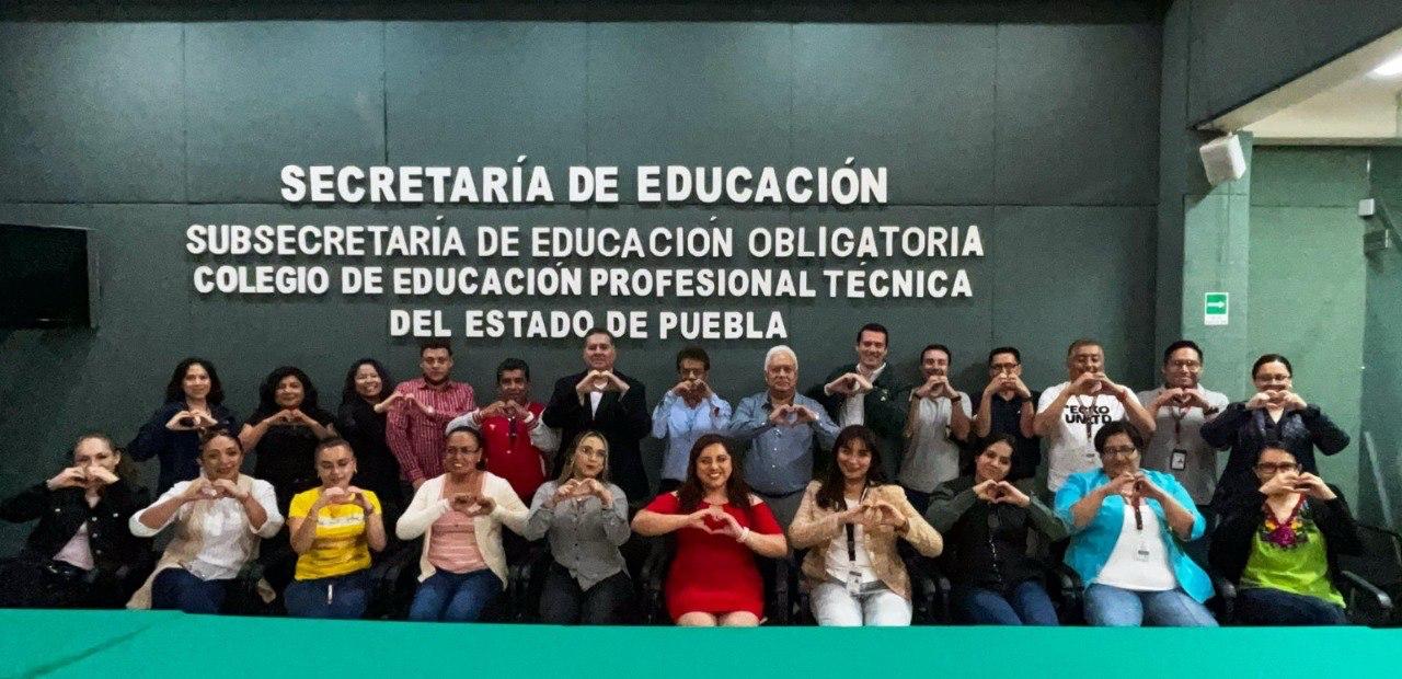 Conalep Puebla fortalece archivos y eficiencia administrativa