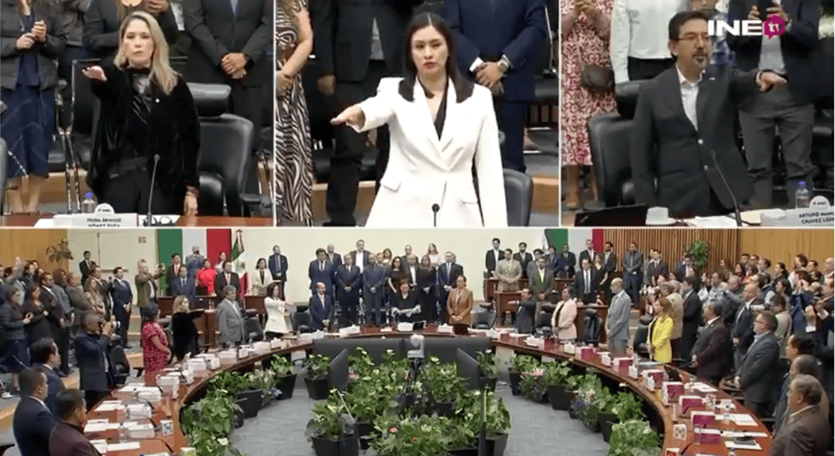 INE renueva tres consejerías para el periodo 2026-2035; toma protesta Blanca Yassahara Cruz