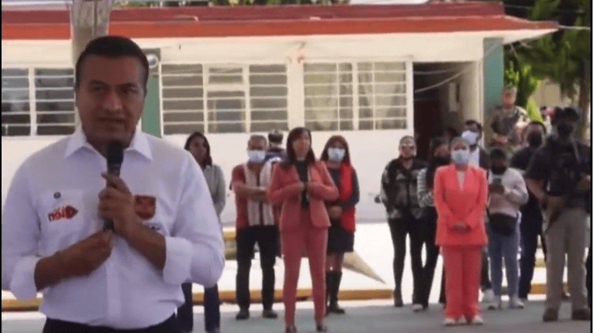 Refuerzan seguridad en secundaria de Huejotzingo tras mensaje de amenaza