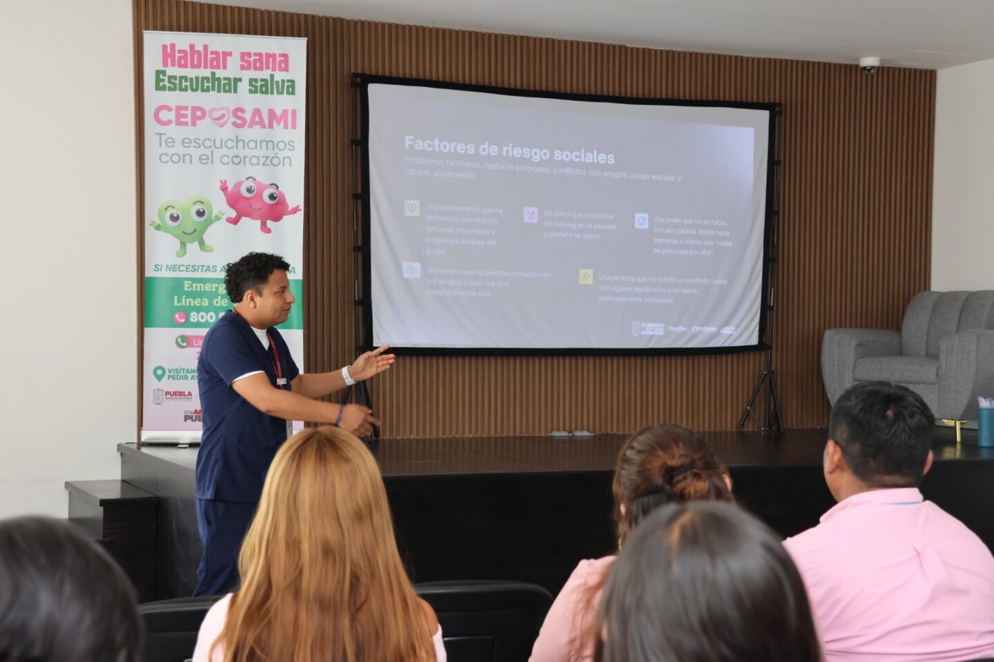 Profesionales poblanos en salud mental comienzan capacitación en CEPOSAMI