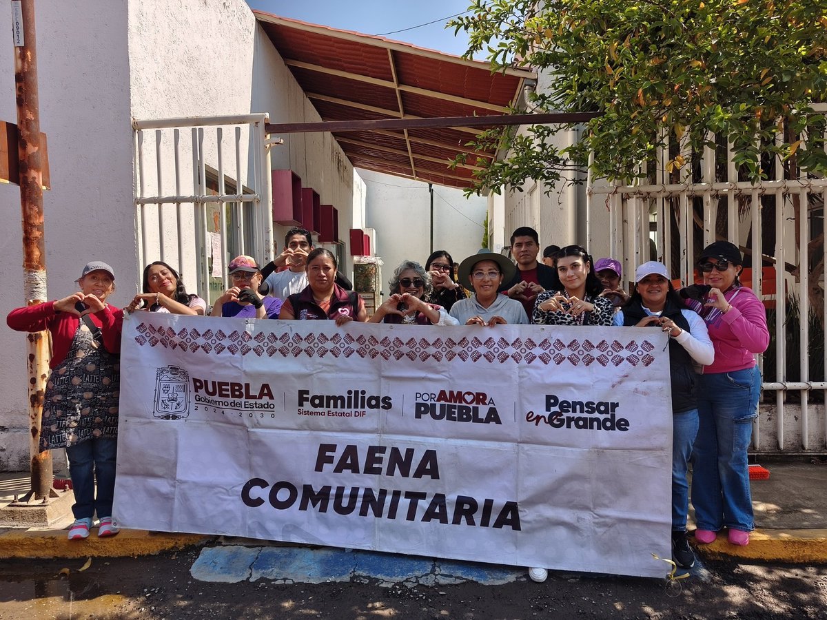Encabeza Lupita Fernández faena comunitaria en Casa del Abue