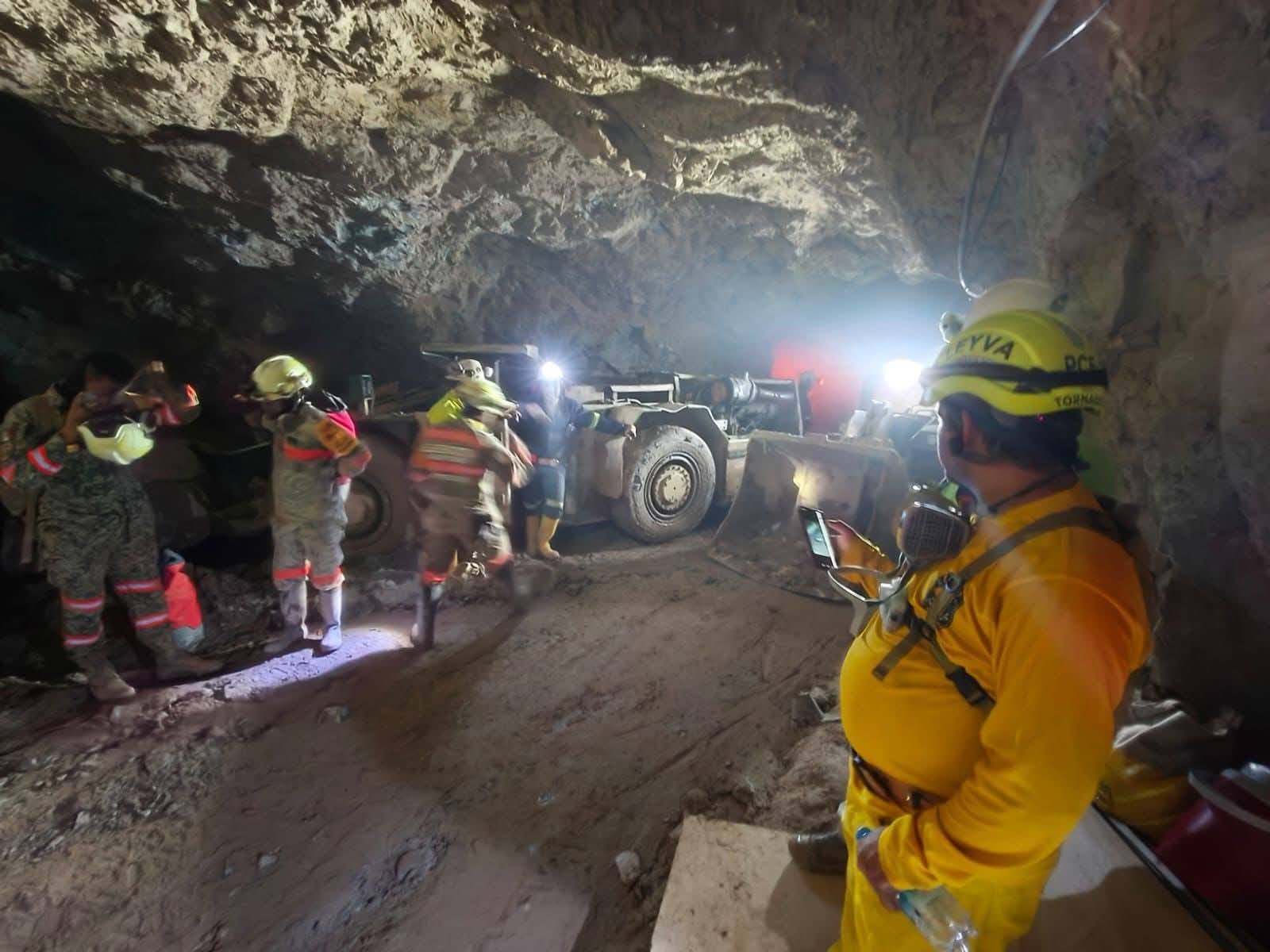 Concluyen labores de rescate en mina Santa Fe; saldo: dos sobrevivientes y dos fallecidos