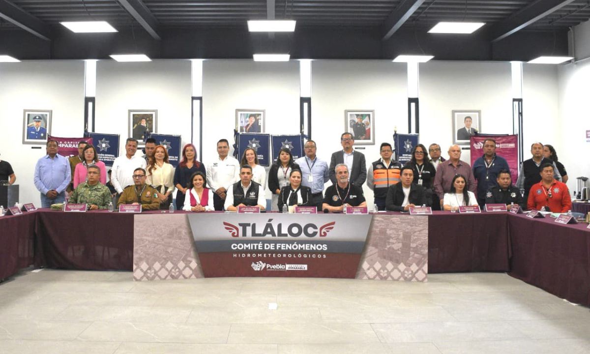 Gobierno de Pepe Chedraui fortalece estrategia preventiva ante temporada de lluvias a través del Comité Tláloc