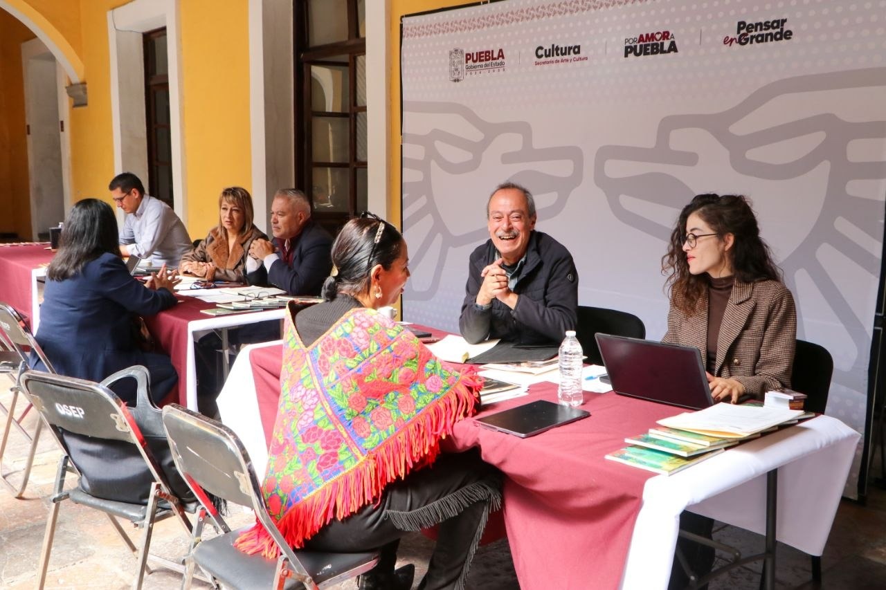 Gobierno de Puebla brinda atención ciudadana en materia de Arte y Cultura