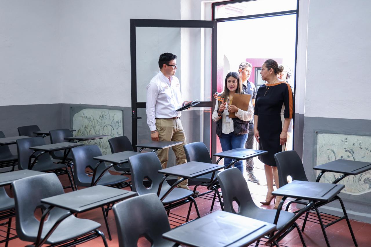 Gobierno estatal supervisa avances en la Universidad Rosario Castellanos