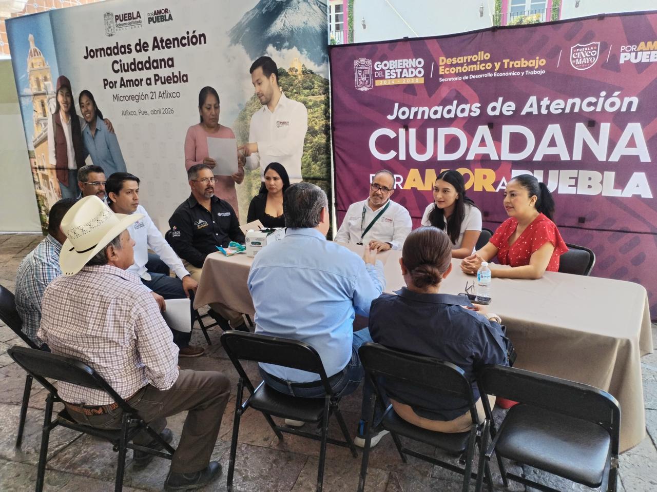 Acerca SEDETRA servicios a Atlixco con Jornada de AtenciónCiudadana