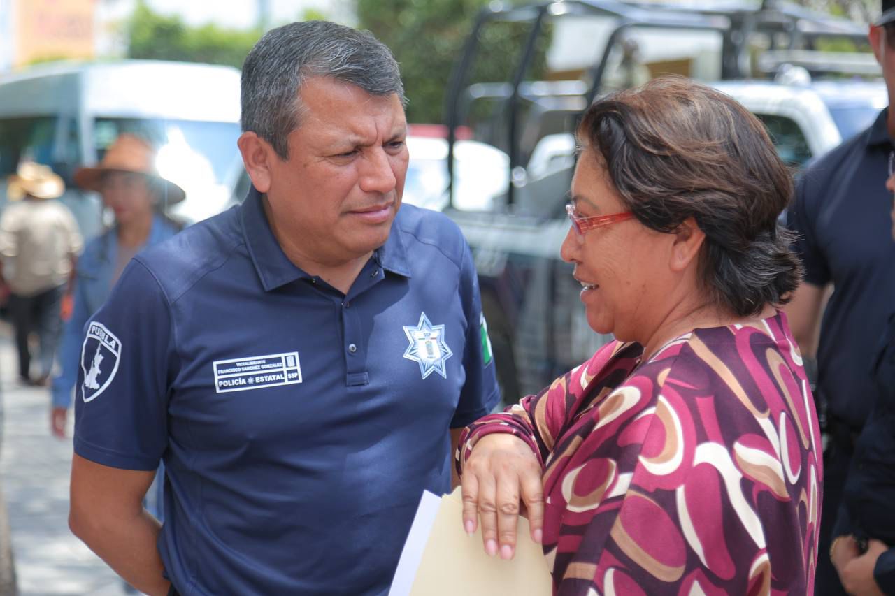 Atiende Seguridad Pública a población de Tehuacán durante jornada ciudadana