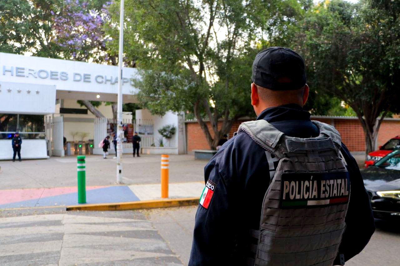 Fuerzas de seguridad fortalecen vigilancia en instituciones educativas