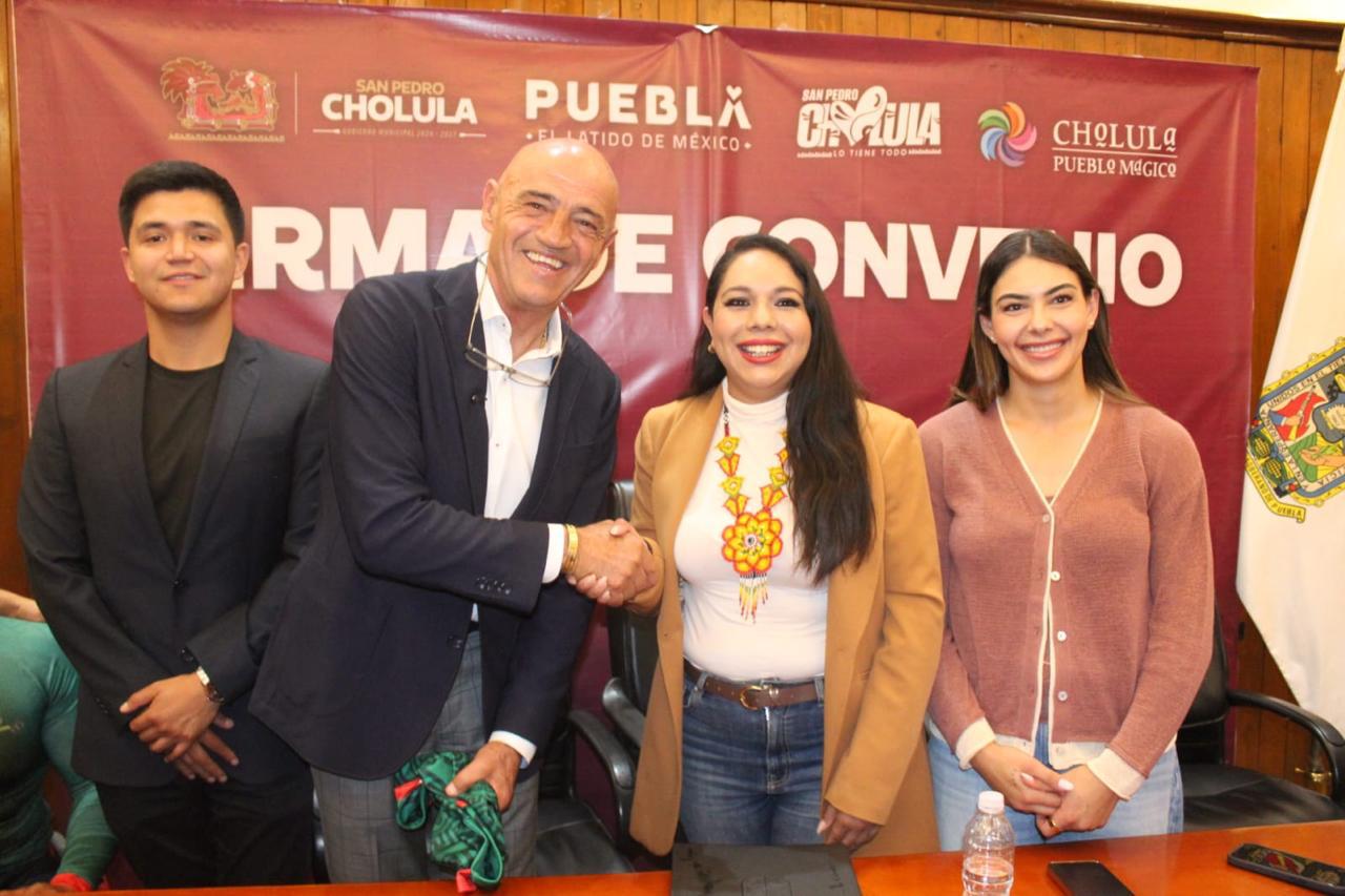 Refuerzan el tejido social con programa Aférrate a tus Sueños en Cholula