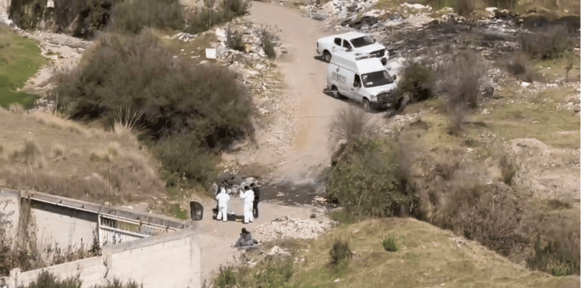 Investigan hallazgo de dos personas sin vida en San Miguel Xonacatepec