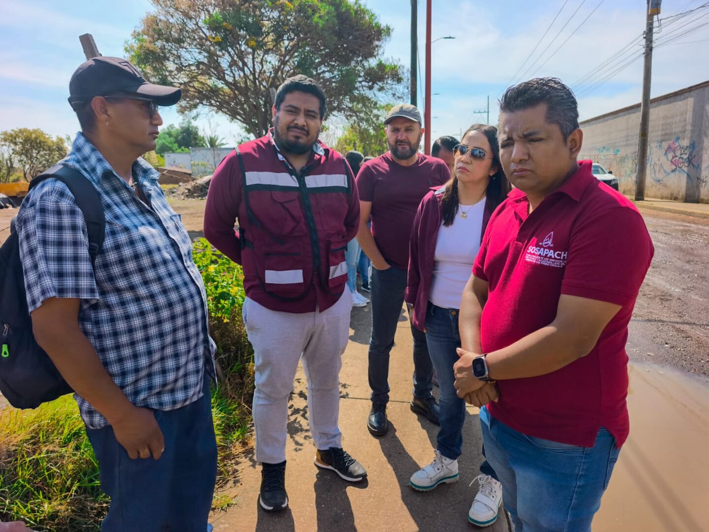 SOSAPACH se suma a la faena integral en Santiago Mixquitla