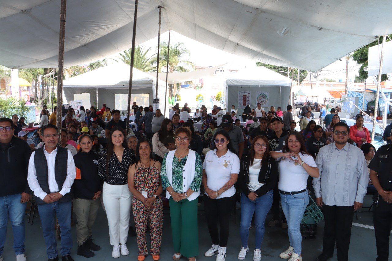 DIF Cuautlancingo acerca servicios integrales a familias de Sanctorum