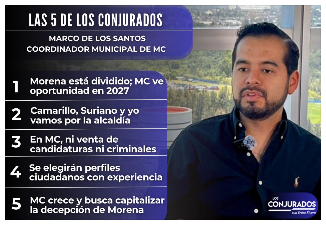 Las 5 de Los Conjurados | Marco de los Santos