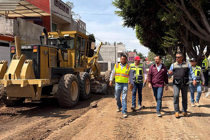 Avanza Gobierno de Pepe Chedraui con trabajos de rehabilitación vial en Bulevar Apulco