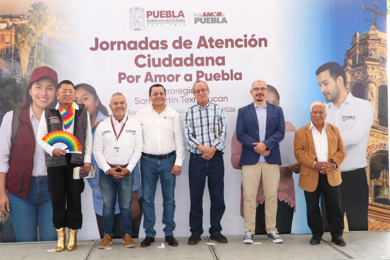 Artesanas y artesanos de San Martín Texmelucan reciben atención del gobierno estatal