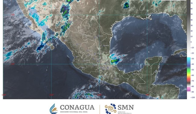 Se pronostican para hoy lluvias fuertes en Coahuila y condiciones para la formación de torbellinos en el norte y noreste de México
