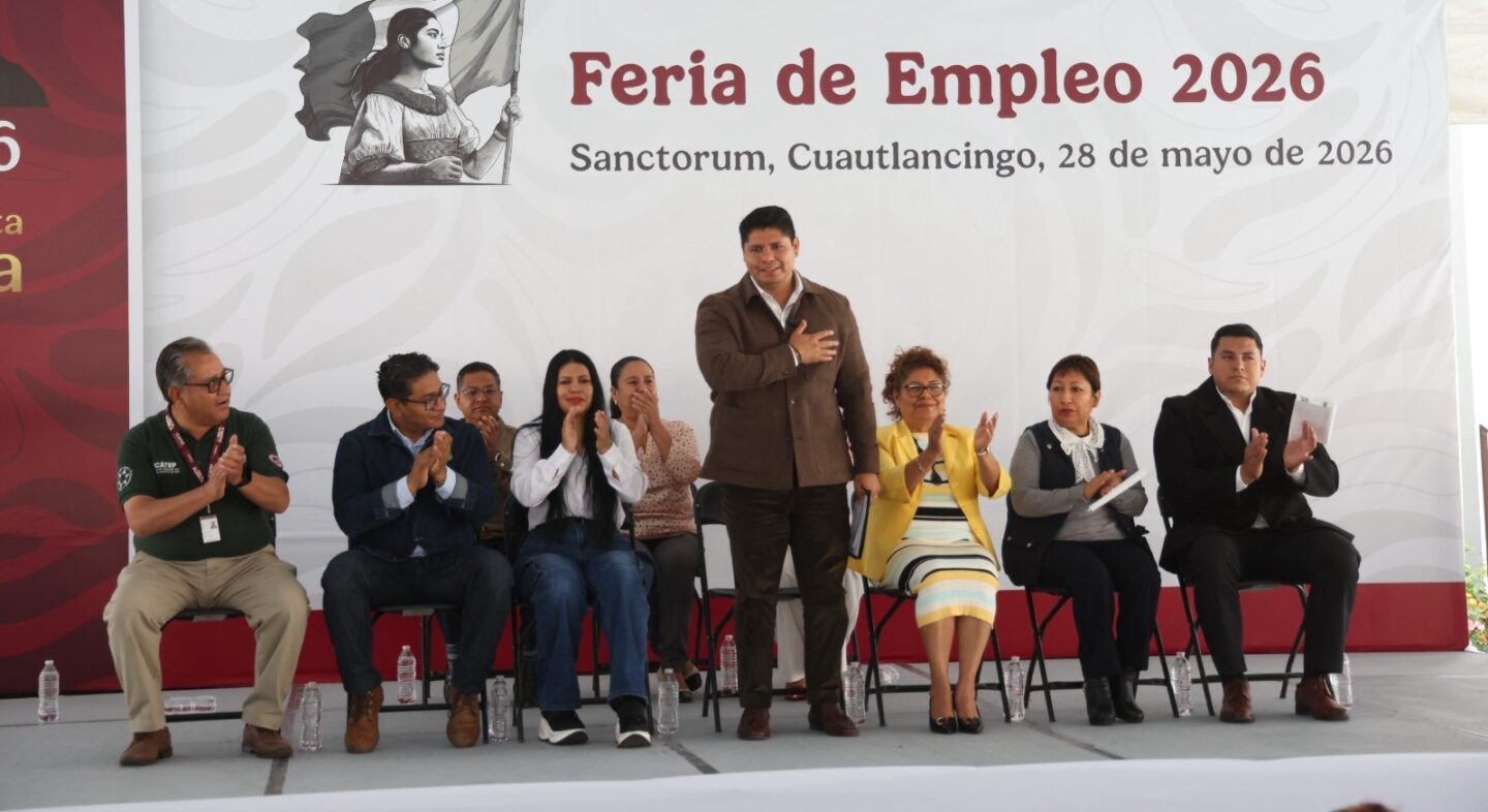 Cuautlancingo fortalece oportunidades laborales con Tercera Feria del Empleo 2026