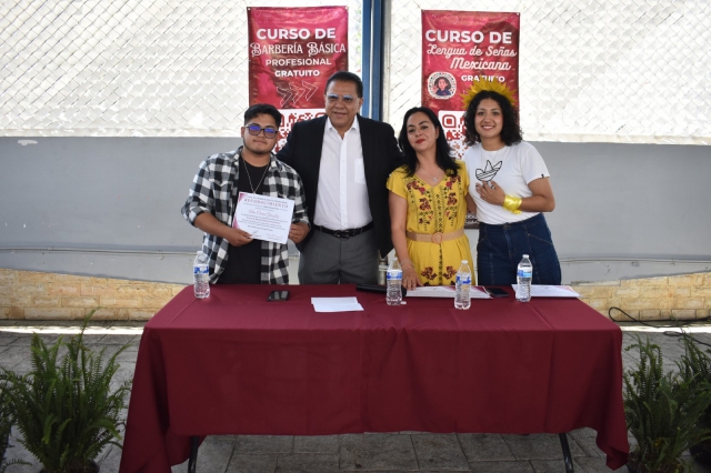 Promueve el diputado Miguel Márquez inclusión y oportunidades de desarrollo para habitantes de Huauchinango 