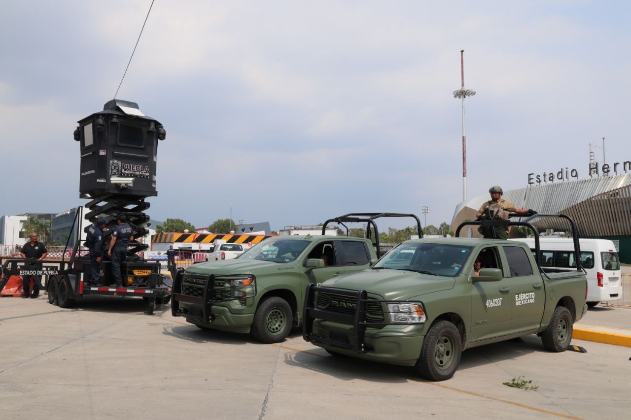 Con despliegue coordinado Gobierno de Puebla garantiza seguridad durante el partido México-Ghana