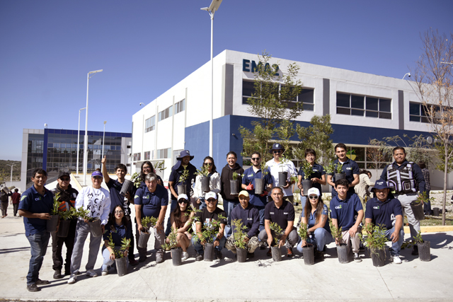 Estudiantes lideran reforestación en CU2 de la BUAP con especies nativas de la región