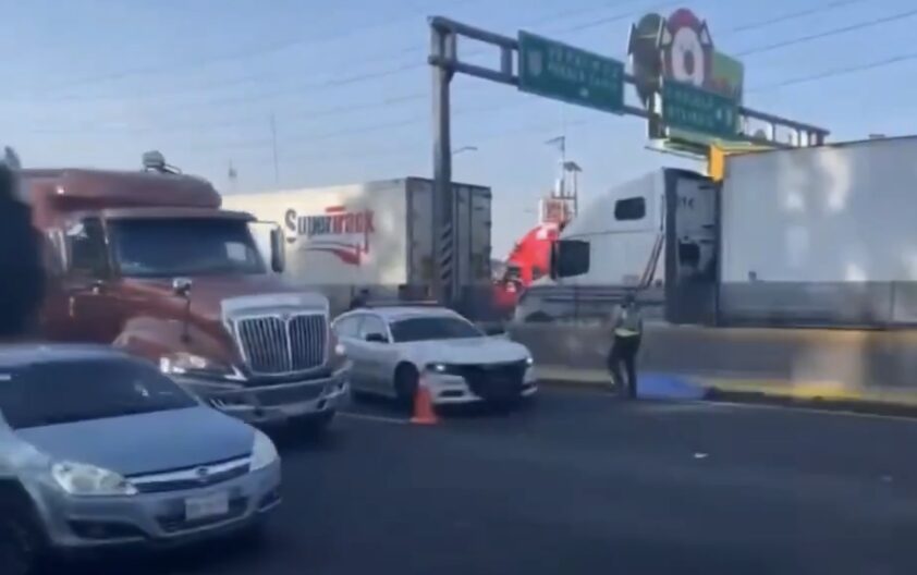 Fatal atropellamiento en la México-Puebla; peatón murió cerca de “Los Cochinitos”