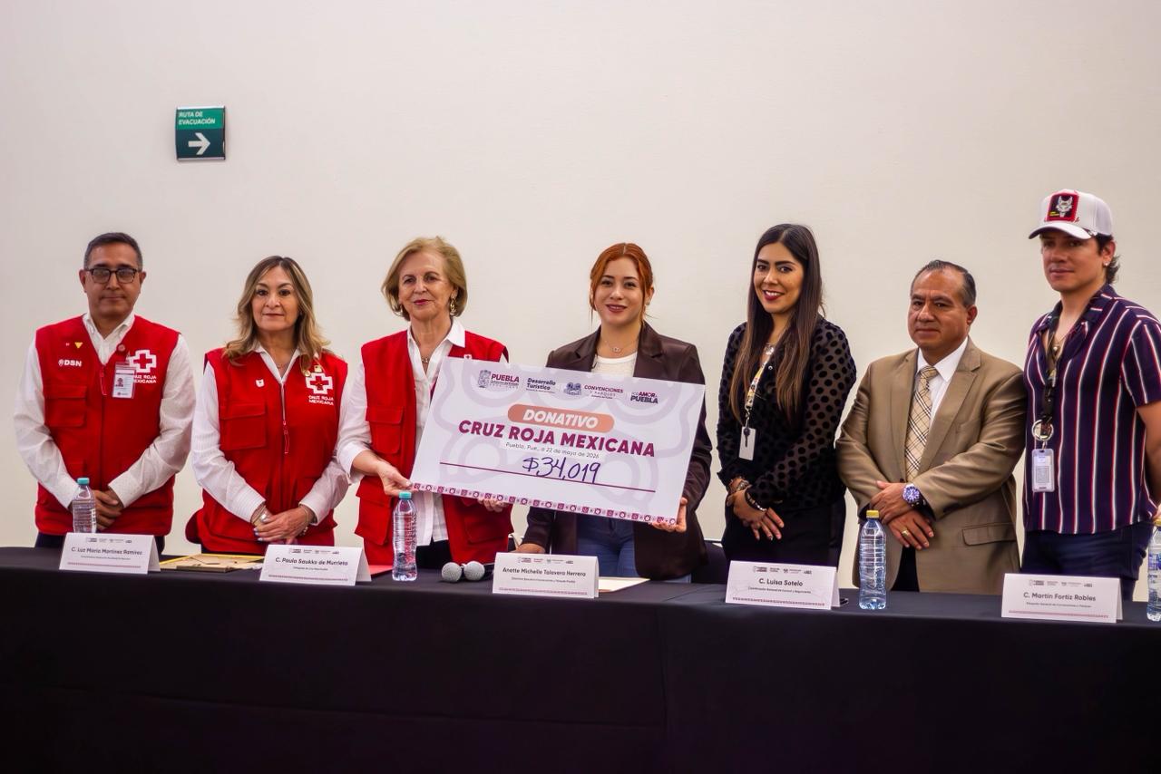 Convenciones y Parques contribuye a la Colecta Anual 2026 de la Cruz Roja