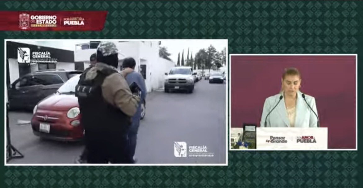 Confirma Fiscalía detención de presunto implicado por hechos ocurridos en Tehuitzingo