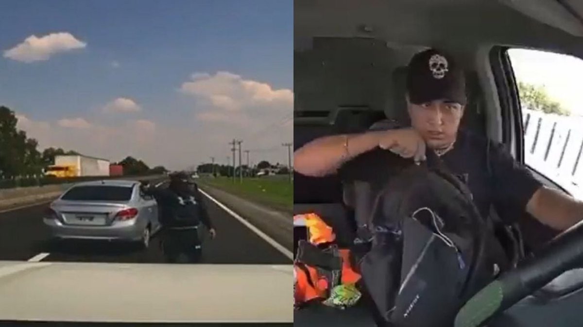 Viralizan asalto a camioneta que transportaba relojes de lujo en el Circuito Exterior Mexiquense