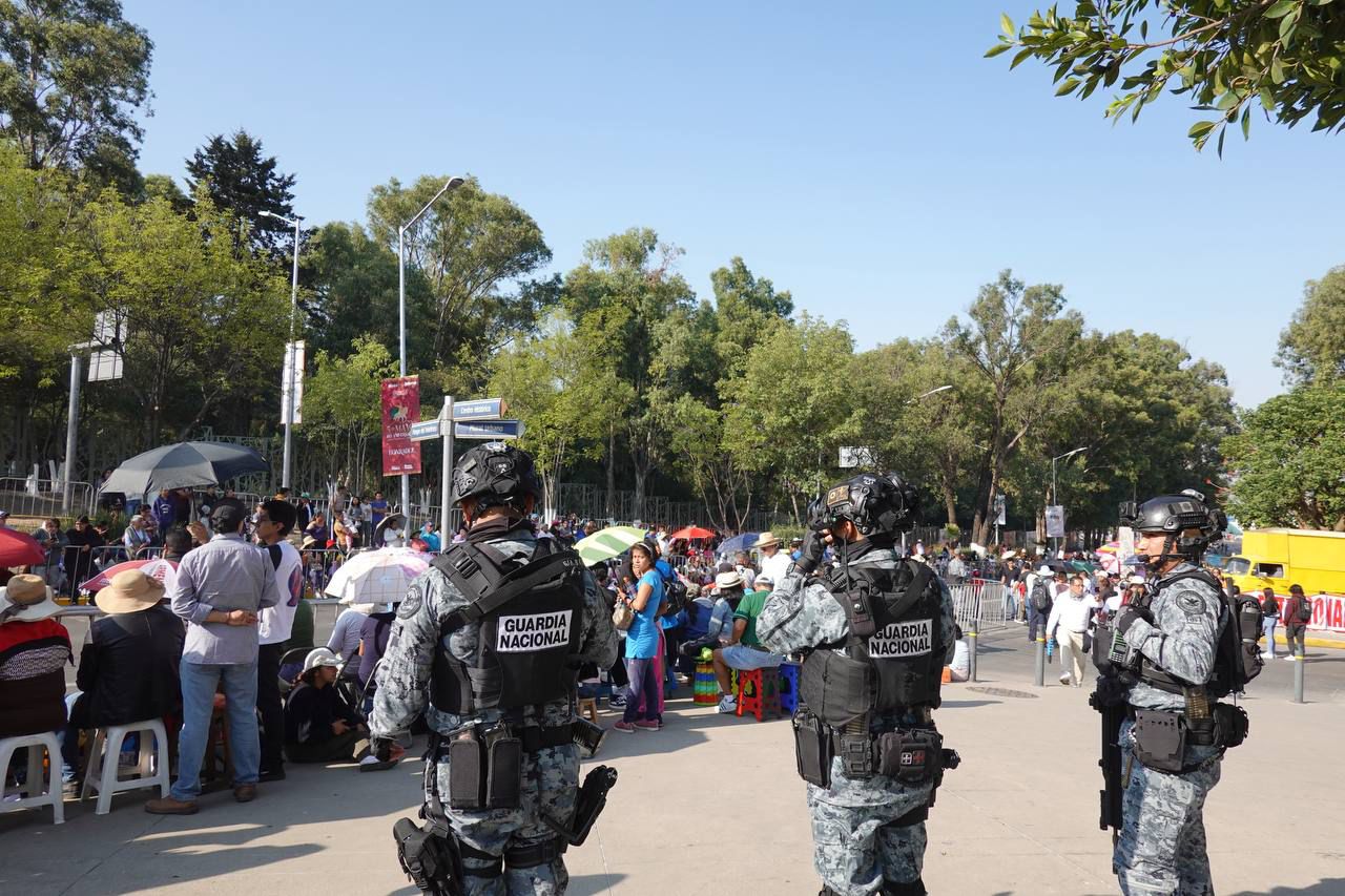 Más de 440 elementos de la SSP vigilarán desfile del 5 de Mayo
