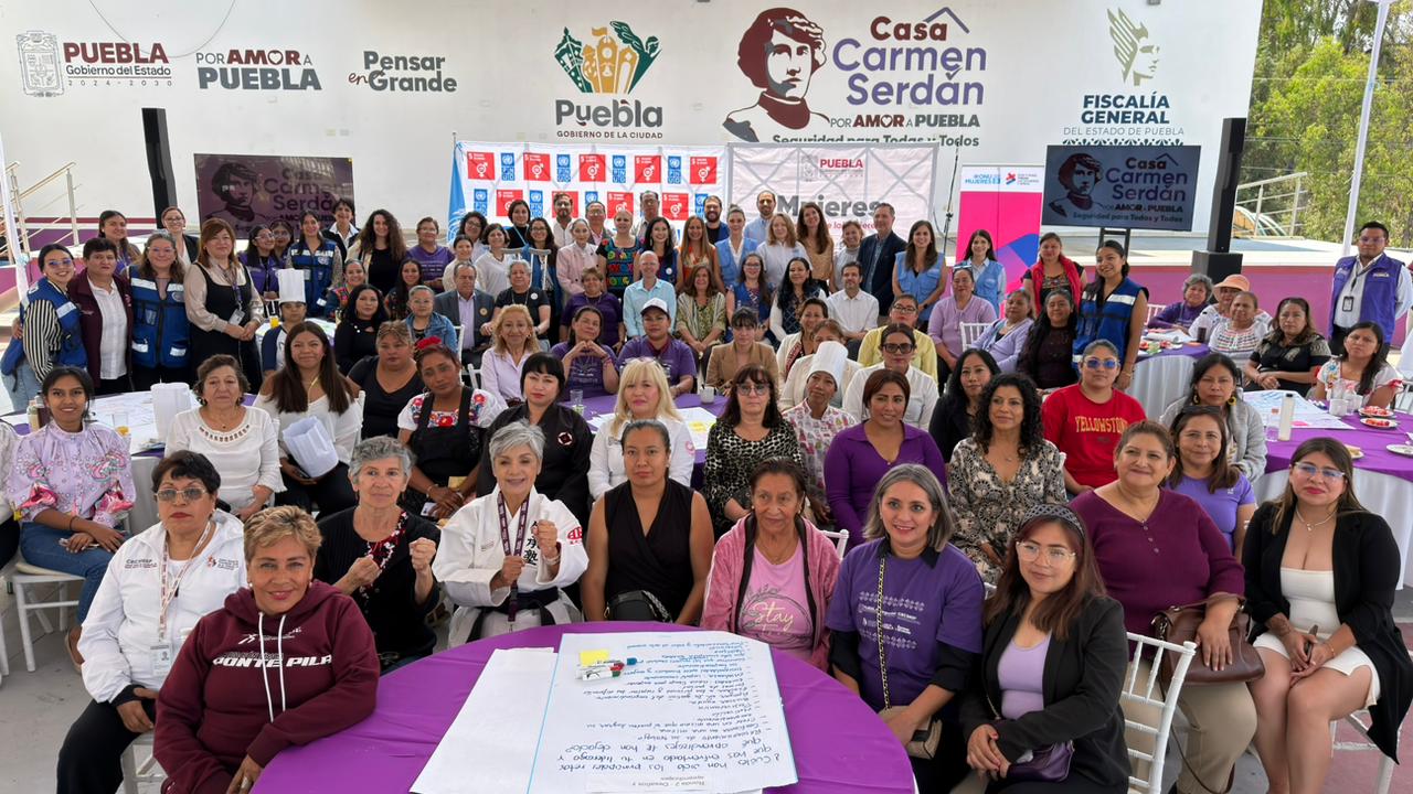 En conjunto con ONU, fortalece Puebla cooperación internacional a favor de las mujeres