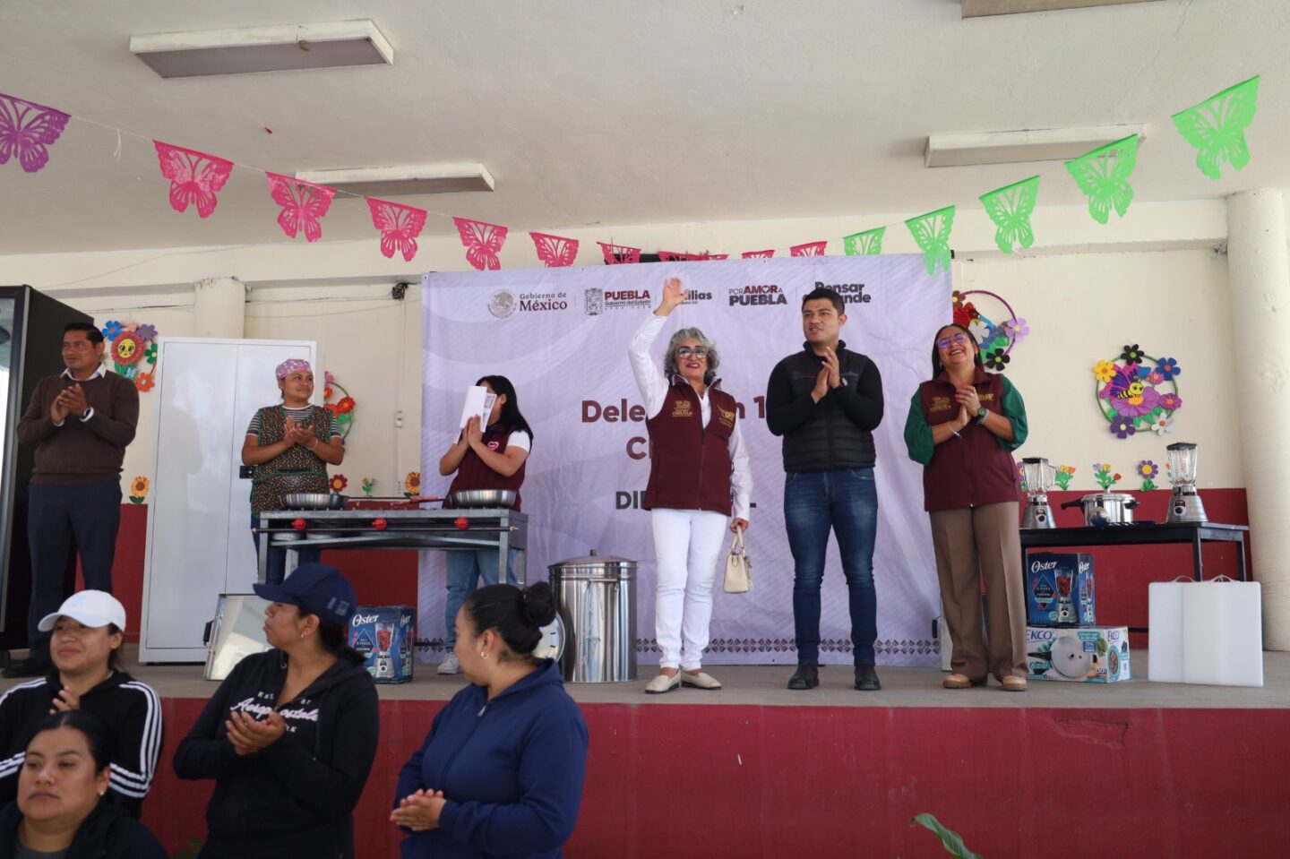 DIF Municipal de San Pedro Cholula fortalece desayunador escolar en San Cristóbal Tepontla