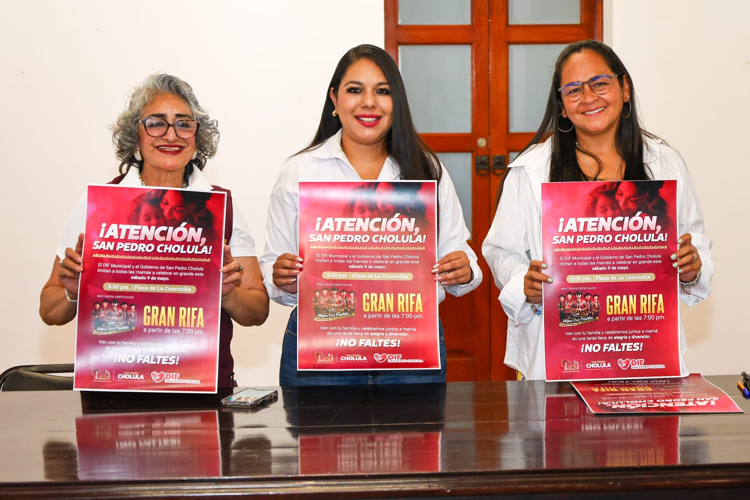 Tonanztin Fernández presenta festejo para celebrar a las mamás de San Pedro Cholula