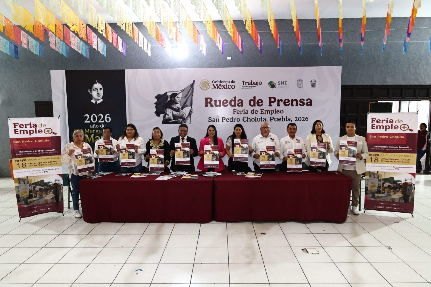 Gobierno de Tonantzin Fernández promueve feria del empleo en beneficio de las y los cholultecas