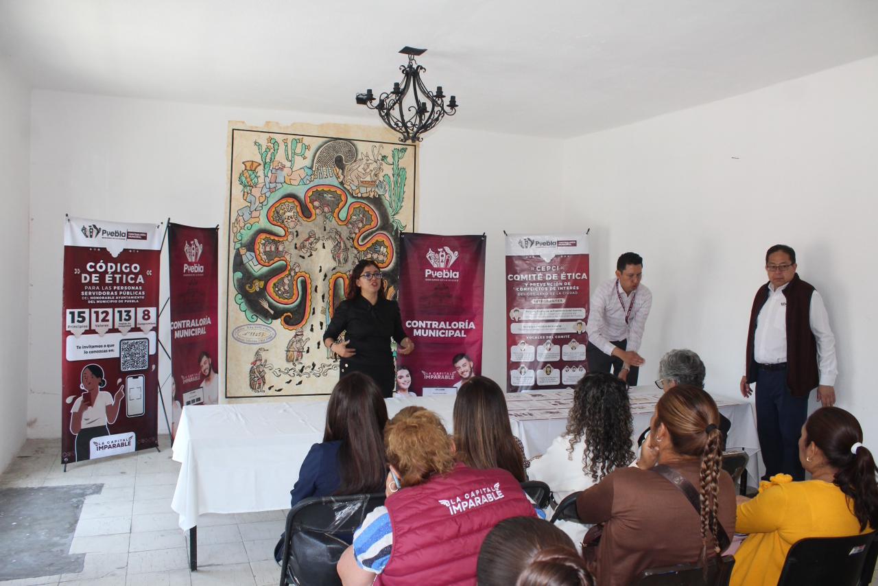 Gobierno de Pepe Chedraui impulsa acciones para fortalecer la cultura ética en juntas auxiliares