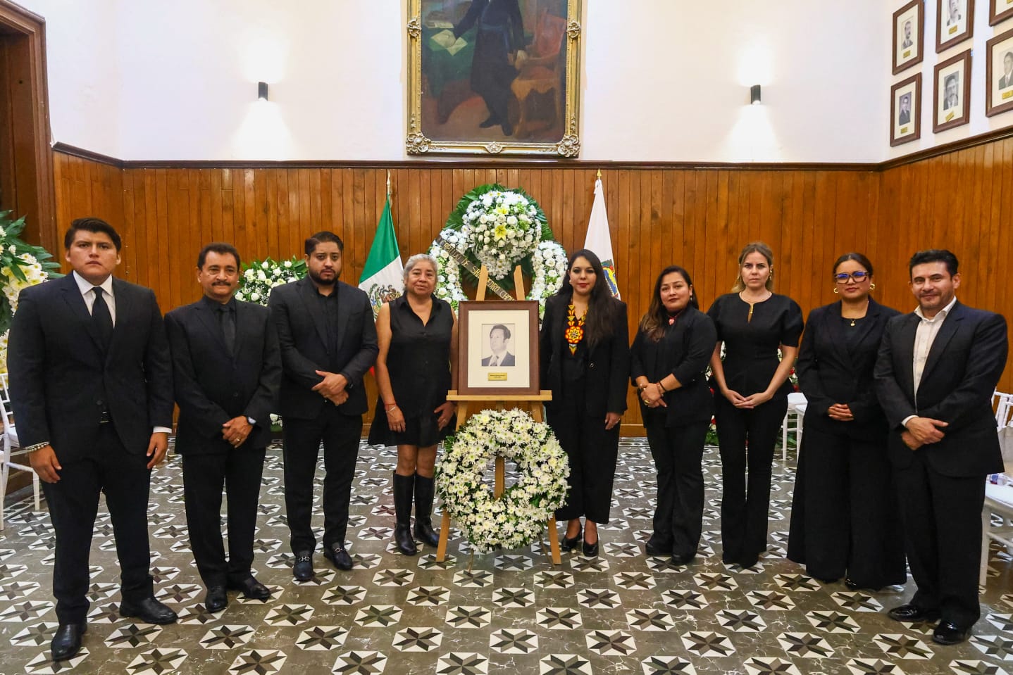 San Pedro Cholula rinde homenaje de cuerpo presente al exalcalde Ramón Blanca García